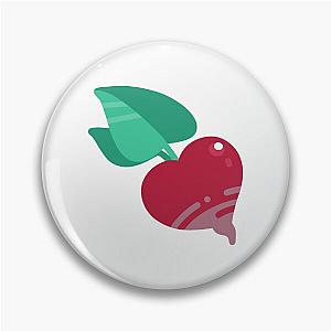 Heart Beet Slime Rancher Icon Pin