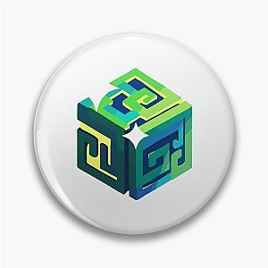 Manifold Cube Slime Rancher Icon Pin