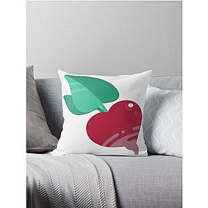 Heart Beet Slime Rancher Icon Throw Pillow