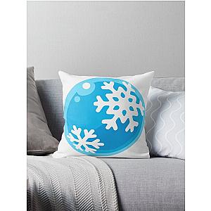 Perfect Snowflake Slime Rancher Icon Throw Pillow