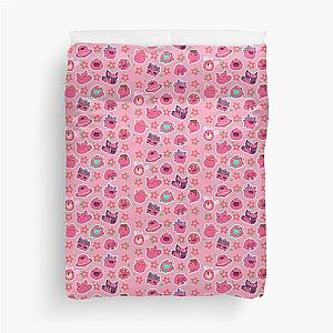 Pink Slimes from Slime Rancher Duvet Cover