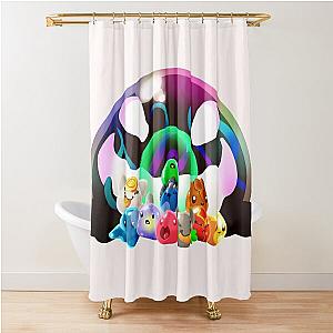 Slime Rancher - All in One  Shower Curtain