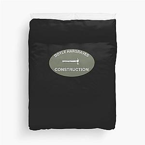 Doyle Hargraves Construction Sling Blade White Classic Duvet Cover