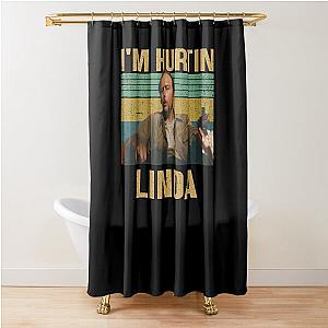 Loose Black Chic Cartoon Men Plus Size Tee Loose, Doyle Hargraves Sling Blade Shower Curtain