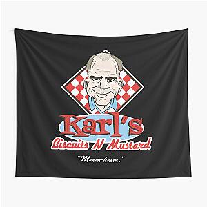 Karl's Biscuits N Mustard - Sling Blade Tapestry