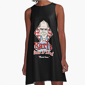 Sling Blade T-ShirtKarl's Biscuits N Mustard A-Line Dress