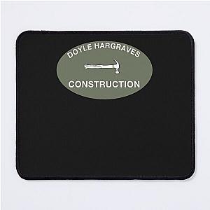 Doyle Hargraves Construction Sling Blade White Classic Mouse Pad