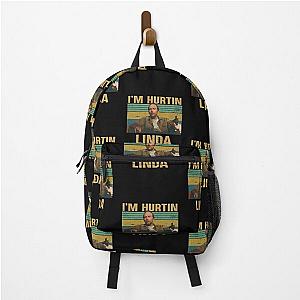 Loose Black Chic Cartoon Men Plus Size Tee Loose, Doyle Hargraves Sling Blade Backpack