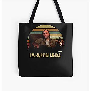 Sling Blade Im Hurtin Linda Vintage All Over Print Tote Bag