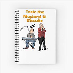 Sling blade mustard n biscuits Spiral Notebook