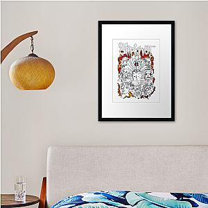 Summer Tour Music Merch Framed print Premium Merch Store