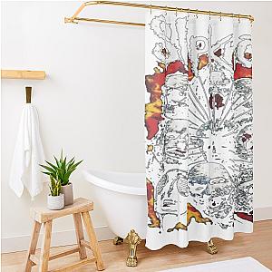 Summer Tour Music Merch Shower Curtain Premium Merch Store