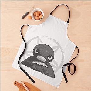 Slipnoot Pingu White Print Apron Premium Merch Store