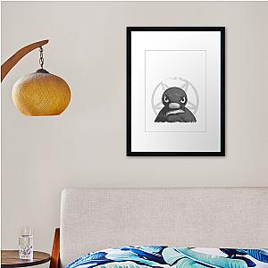 Slipnoot Pingu White Print Framed print Premium Merch Store