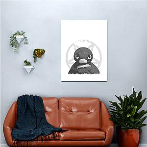 Slipnoot Pingu White Print Canvas Print Premium Merch Store