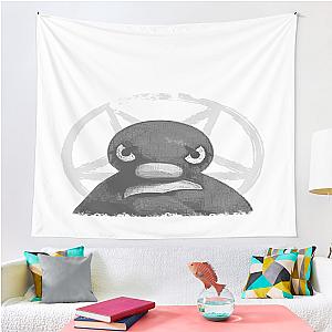 Slipnoot Pingu White Print Tapestry Premium Merch Store