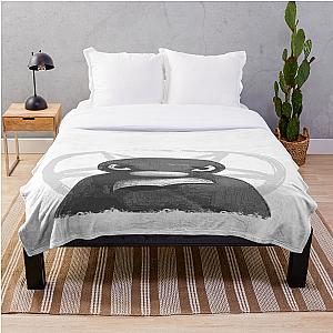 Slipnoot Pingu White Print Blanket Premium Merch Store