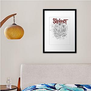 Best Slipknot Band Framed print Premium Merch Store