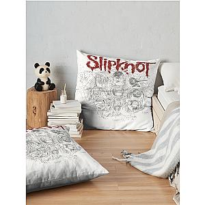 Best Slipknot Band Throw Pillow Premium Merch Store