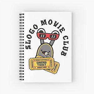 Slogo Merch Slogoman Merch Slogo Movie Club 2 Side 1 Spiral Notebook