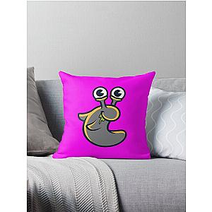 slogoman slogo coollogo funny gift birthday  Throw Pillow