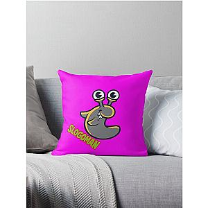 slogoman 7 slogo coollogo  CRAINER Throw Pillow