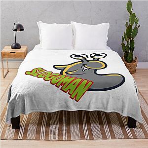 SLOGOMAN SLOGO FUNNY GIFTS BIRTHDAY Throw Blanket