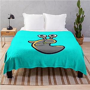 slogoman slogo coollogo funny gift birthday  Throw Blanket