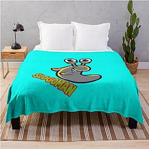 slogoman 7 slogo coollogo  CRAINER Throw Blanket