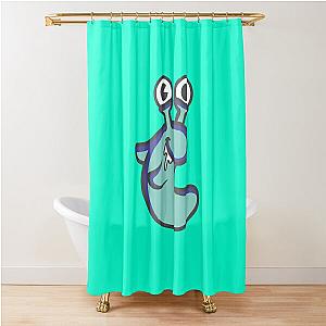 SLOGOMAN SLOGO FUNNY GIFTS BIRTHDAY slog PURP Shower Curtain