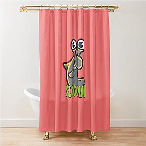 slogoman 2 slogo coollogo  Shower Curtain