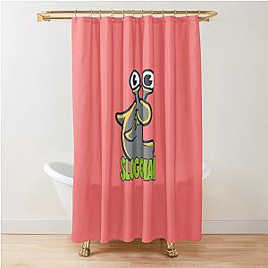 slogoman 3 slogo coollogo  Shower Curtain