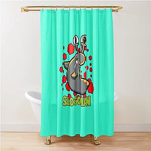 slogoman PSXX1 slogo coollogo  CRAINER Shower Curtain