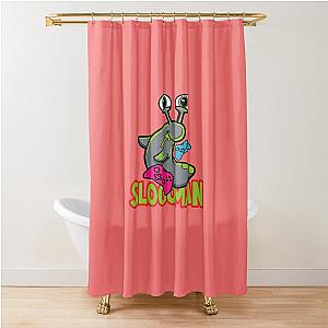 slogoman PS12 slogo coollogo  CRAINER Shower Curtain