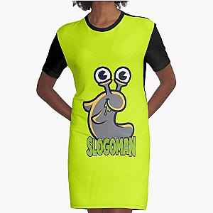 SLOGOMAN SLOGO FUNNY GIFTS BIRTHDAY slogCOOLS Graphic T-Shirt Dress