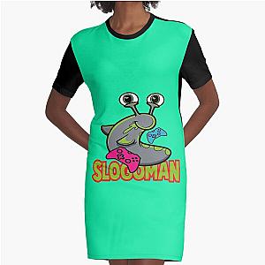 slogoman PS12 slogo coollogo  CRAINER Graphic T-Shirt Dress