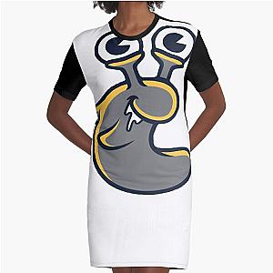 Slogoman Graphic T-Shirt Dress