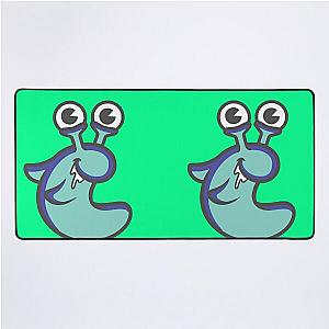 SLOGOMAN SLOGO FUNNY GIFTS BIRTHDAY slog PURP Desk Mat