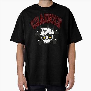 CRAINER Oversized T-Shirt Slogoman Coollogo