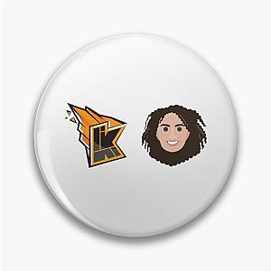 Slogo and Kwebbelkop Pin