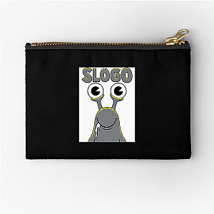 Born to Watch Slogo Slogo Zipper Pouches