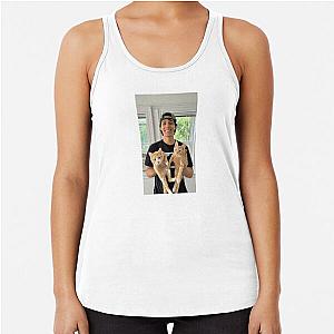 hamzah cat slushy noob hamzahthefantastic Racerback Tank Top