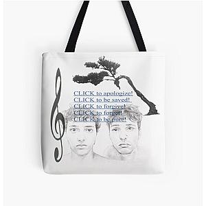 Noobz Click Now Print Tote Bag