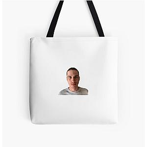 Bald musician noob All Over Print Tote Bag