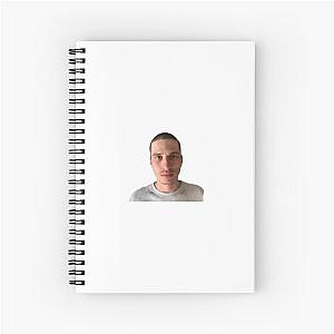 bald martin Spiral Notebook
