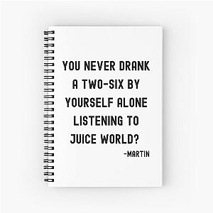 Martin Quote Spiral Notebook