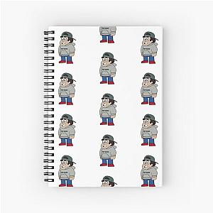 Hamzah Nap Queen Hoodie - Noobz Spiral Notebook