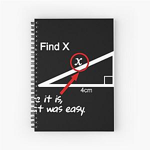 Slushy Martin X shirt meme funny Spiral Notebook