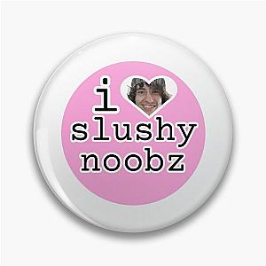 I Heart Slushy Noobs Pin