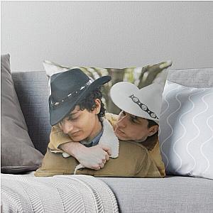 Slushy noob brokeback mountain throw pillow